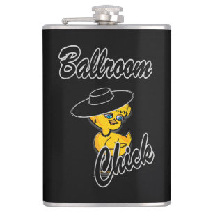 Ballroom Chick #4 Flask