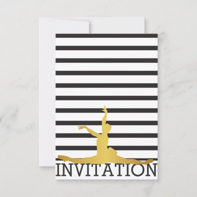 Ballroom Classic Dance Festival Vip Invitation (Front)