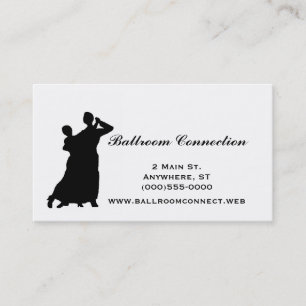 "Ballroom Couple" Business Cards