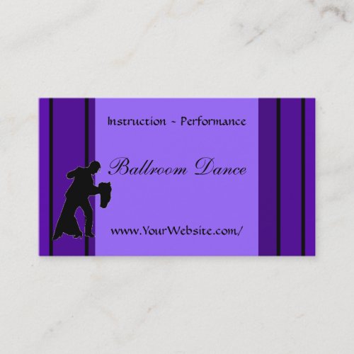 Ballroom Dance _ business card