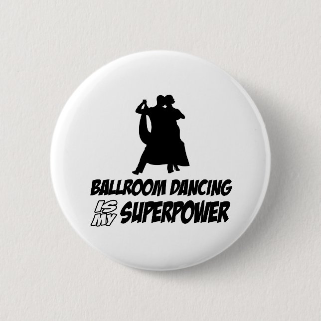 ballroom  dance button (Front)