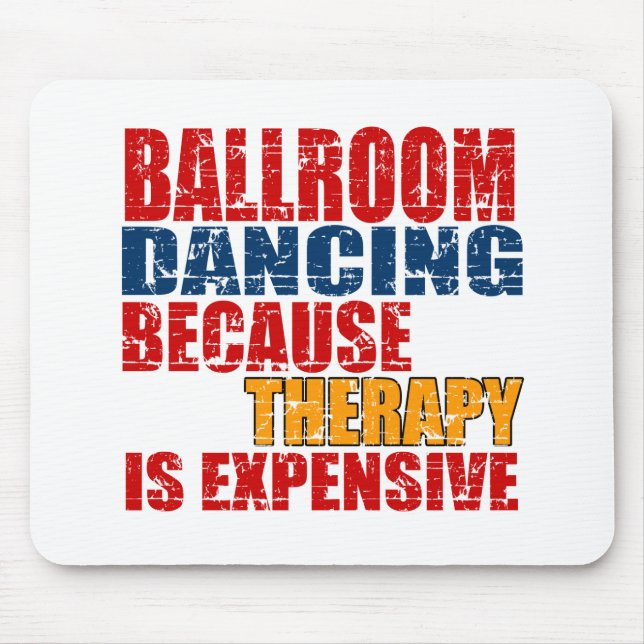 Ballroom Dance Designs Mouse Pad (Front)