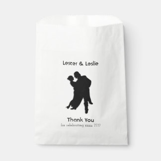 Ballroom Dance Favor Bag