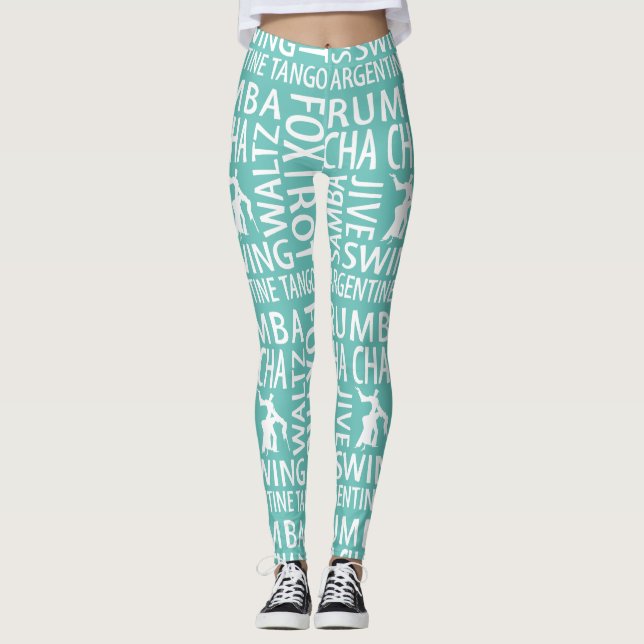 Ballroom Dance Leggings (Front)