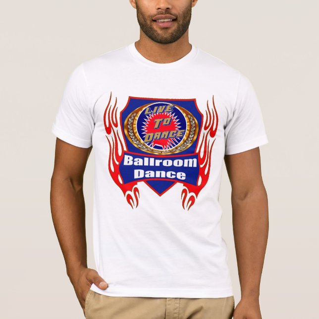 Ballroom Dance Wear T-shirts (Front)