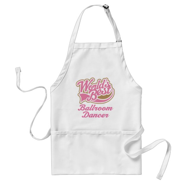 Ballroom Dancer Gift Adult Apron (Front)