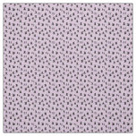 Ballroom Dancers, Black on Pink Fabric