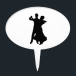 BALLROOM DANCERS CAKE TOPPER<br><div class="desc">Dancing at its best, the ballroom dance! Buy this for dancers. They will love it!</div>