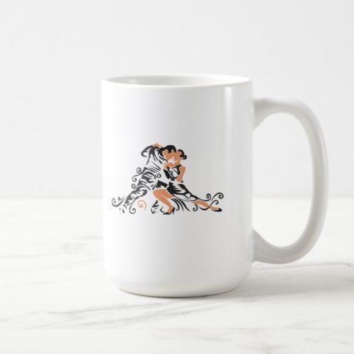 ballroom dancers coffee mug