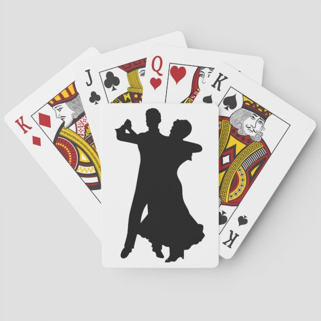 Ballroom Dancers Poker Cards (Back)