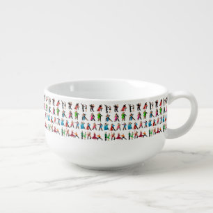 Ballroom Dancers Soup Mug