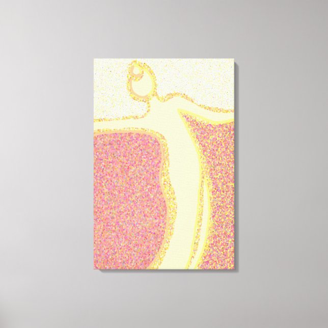 Ballroom dancing canvas print (Front)