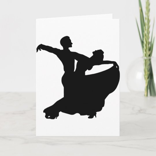 Ballroom Dancing Card
