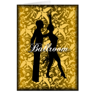 Ballroom Dancing Cards