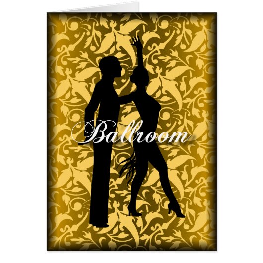 Ballroom Dancing Cards (Front)