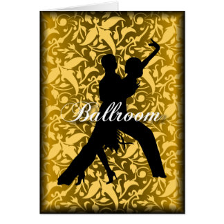 Ballroom Dancing Cards