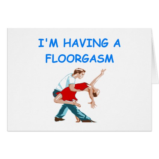 ballroom dancing cards (Front Horizontal)
