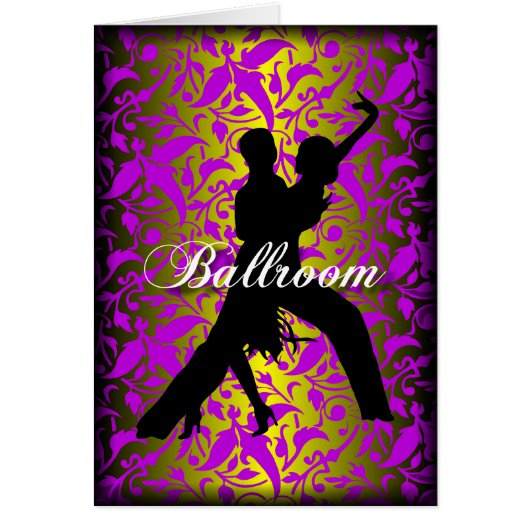 Ballroom Dancing Cards (Front)