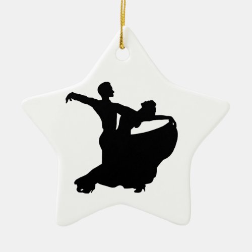 Ballroom Dancing Ceramic Ornament