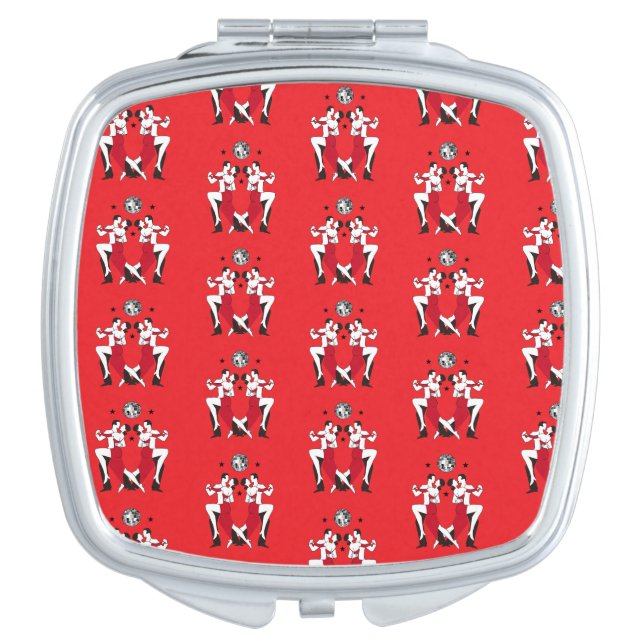 Ballroom Dancing Champions Compact Mirror (Front)