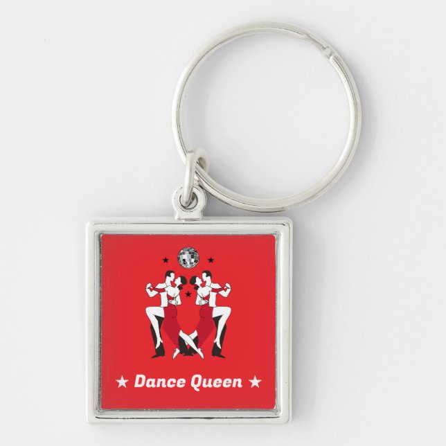 Ballroom Dancing Champions Keychain (Front)