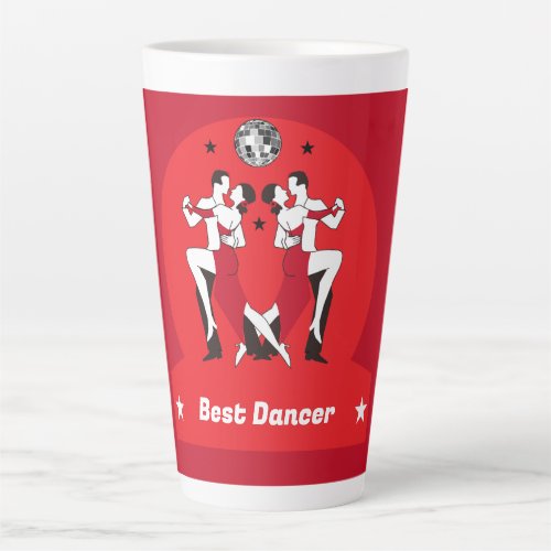 Ballroom Dancing Champions Latte Mug