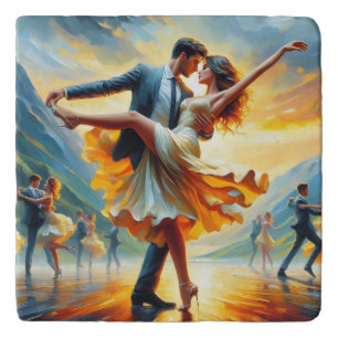 Ballroom Dancing Couples Dance Music  Trivet