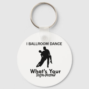 Ballroom dancing designs keychain