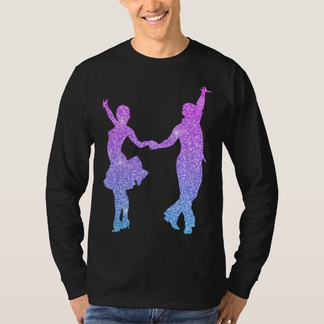 Ballroom Dancing  for Women Girls Students Dancers T-Shirt (Front)