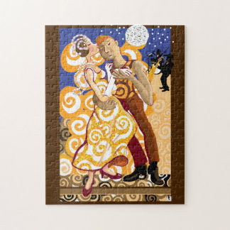 Ballroom dancing jigsaw puzzle