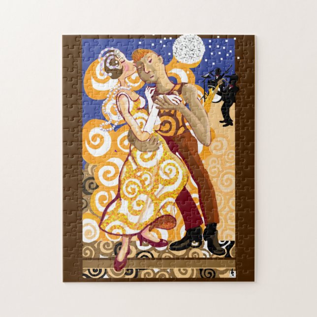 Ballroom dancing jigsaw puzzle (Vertical)
