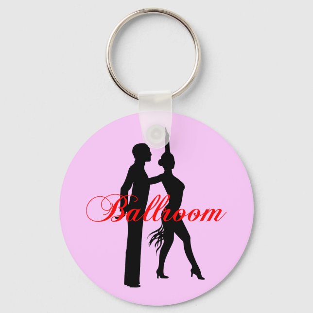 Ballroom Dancing Keychain (Front)