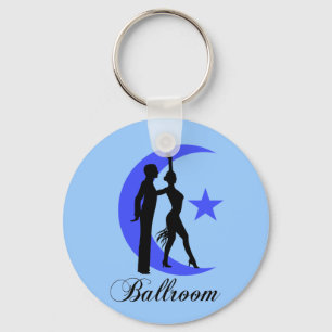 Ballroom dancing keychain