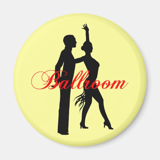 Ballroom Dancing Magnet (Front)
