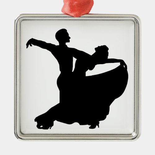 Ballroom Dancing Metal Ornament