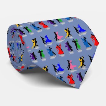 Ballroom Dancing Necktie by Hdigitalart at Zazzle