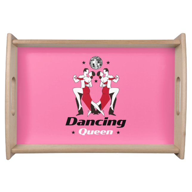 Ballroom Dancing Queen Serving Tray (Front)