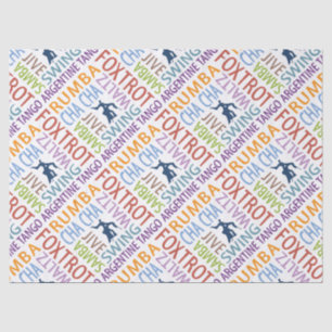 Ballroom Dancing Tissue Paper