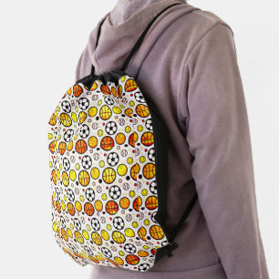 Balls! Drawstring Bag