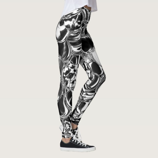 Balls of glass or of metallic darkest? leggings (Right)