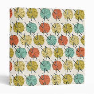 Balls of Wool Pattern Binder