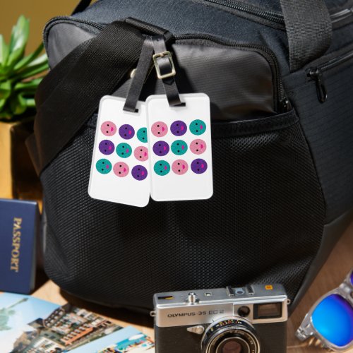 Balls of Yarn Cute Kawaii Luggage Tag
