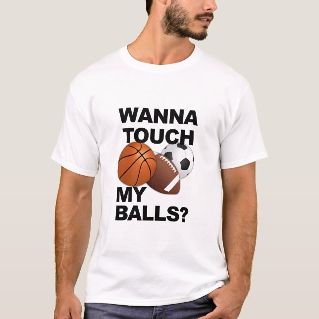 Balls shirt - choose style & color (Front)