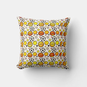 Balls! Throw Pillow