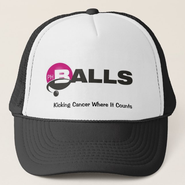 Balls Trucker Hat (Front)