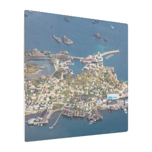 Ballstad Lofoten Metal Print
