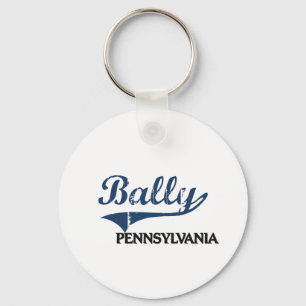 Bally Pennsylvania City Classic Keychain