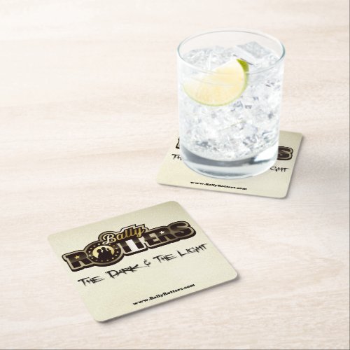 Bally Rotters TDTL Beer Mats Square Paper Coaster