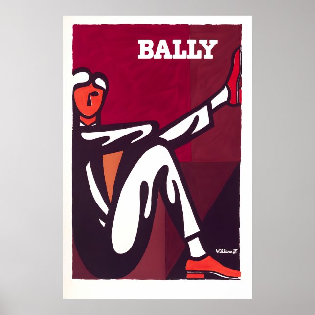 Bally Shoes Fashion Poster (Front)