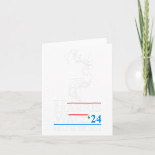 Ballz To The W Harris W 2024 Kalama Harris Waltz 2 Card